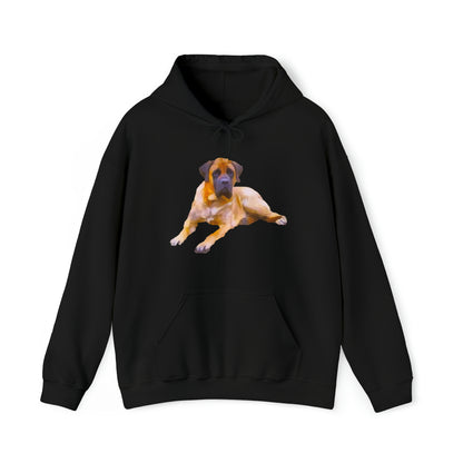 Mastiff  'Muary' Unisex  50/50 Hooded Sweatshirt