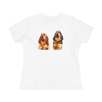 Bloodhounds 'Bear and Bubba' Women's Relaxed Fit Cotton Tee