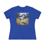 Whippet Women's Relaxed Fit Cotton Tee