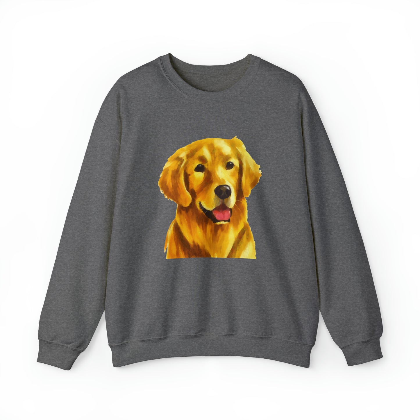Golden Retriever 'Beau' Unisex 50/50 Crewneck Sweatshirt