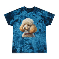 Standard Poodle #2 - Tie-Dye Tee, Crystal