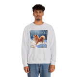 Finnish Spitz - Unisex 50/50 Crewneck Sweatshirt