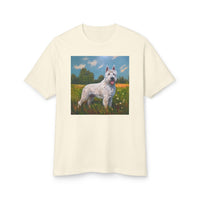 Bouvier des Ardennes Unisex Relaxed Fit Heavyweight Cotton Tee