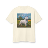 Bouvier des Ardennes Unisex Relaxed Fit Heavyweight Cotton Tee