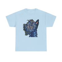 Scottish Terrier 'Scotty' Unisex Heavy Cotton Tee