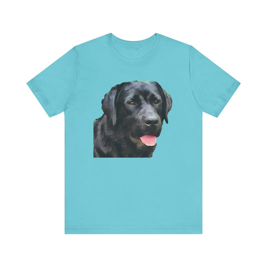 Labrador Retriever 'Rizzo' Unisex Jersey Short Sleeve Tee