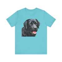 Labrador Retriever 'Rizzo' Unisex Jersey Short Sleeve Tee