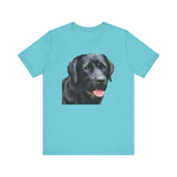Labrador Retriever 'Rizzo' Unisex Jersey Short Sleeve Tee