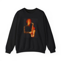 Saxophonist Unisex 50/50 Crewneck Sweatshirt