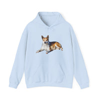 Norwegian Lundehund Unisex 50/50 Hooded Sweatshirt