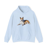 Norwegian Lundehund Unisex 50/50 Hooded Sweatshirt