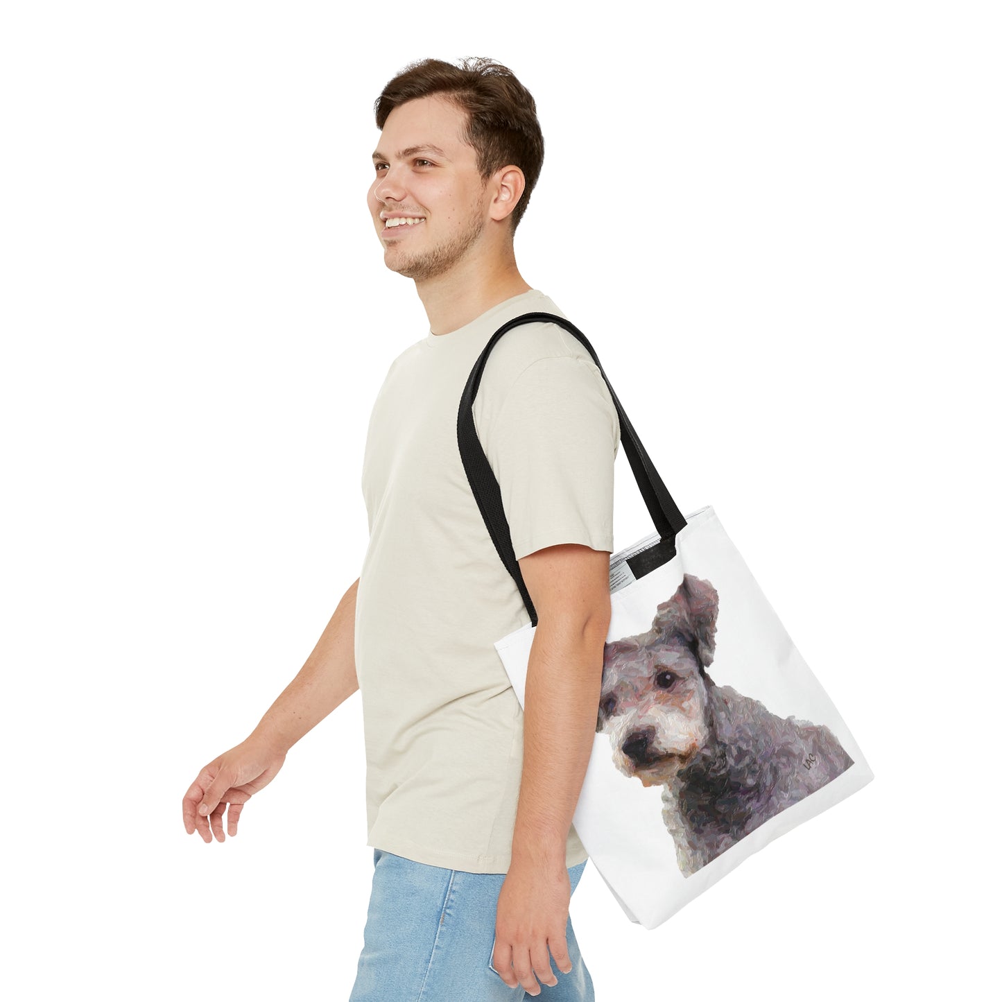 Hungarian Pumi Tote Bag: A Playful Companion