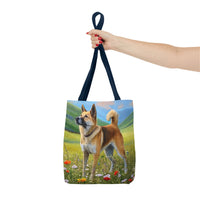 Korean Jindo Polyester Tote Bag (AOP)