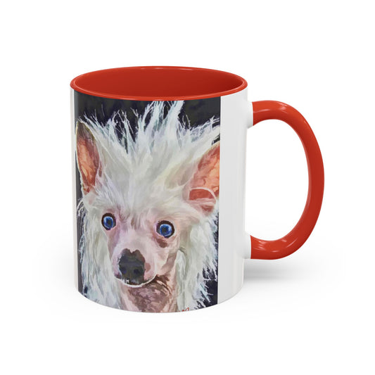 Chinese Crested - Accent Ceramic Coffee Mug