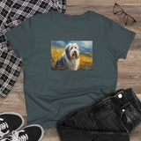 Old English Sheepdog Women's Midweight Cotton Tee