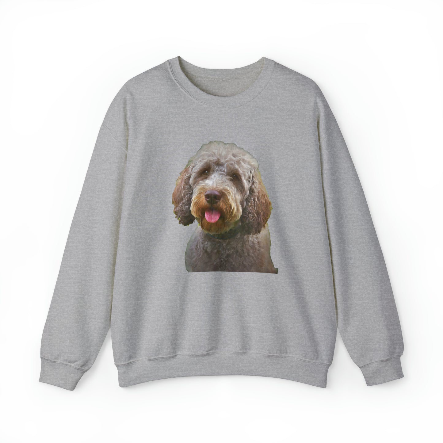 Lagotto Romagnolo 'Italian Truffle Dog' Unisex50/50 Crewneck Sweatshirt