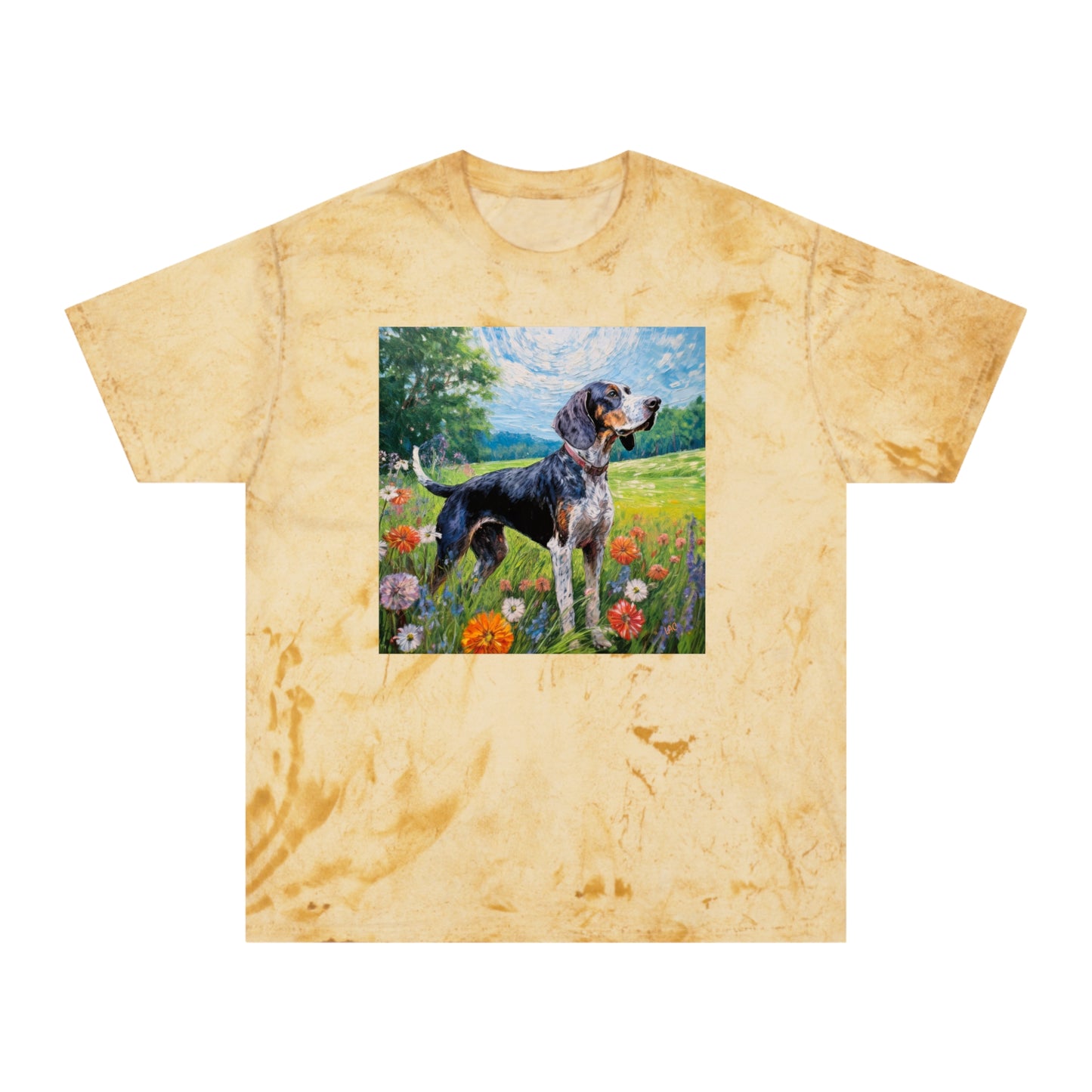 Bluetick Coonhound - Unisex Colour Blast T-Shirt