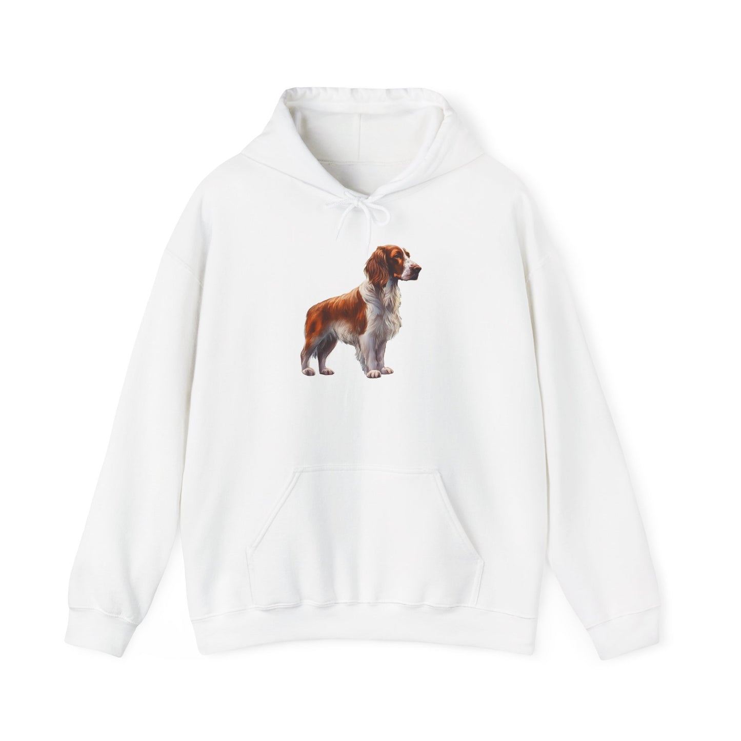 Irish Red & White Setter Unisex Hooded Sweatshirt