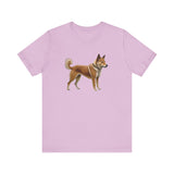 Shikoku - Japanese Hunting Dog Unisex Jersey Short Sleeve Tee