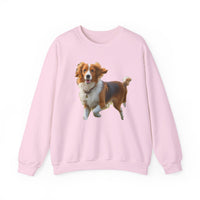 Nederlandse Kooikerhondje Unisex 50/50 Crewneck Sweatshirt