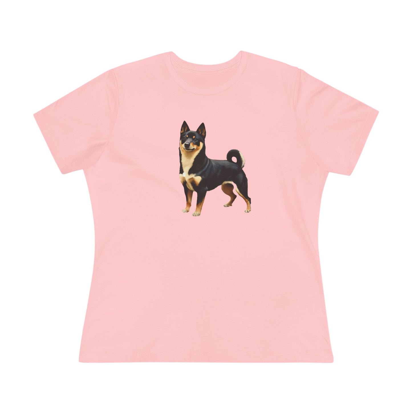 Black & Tan Shiba Inu - Women's Relaxed Fit Cotton Tee