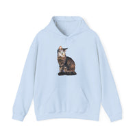 Cat 'Teris of Tinos' Unisex 50/50 Hoodie