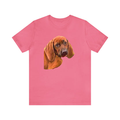 Redbone Coonhound - -  Classic Jersey Short Sleeve Tee