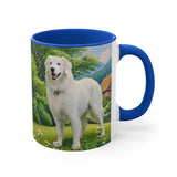 Hungarian Kuvasz 11oz Ceramic Accent Mug