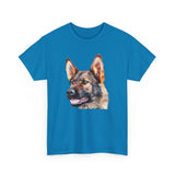 German Shepherd 'Hans' Unisex Heavy Cotton Tee