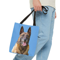 Belgian Malinois Tote Bag: A Canine Masterpiece