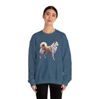 Kishu Ken - Unisex 50/50 Crewneck Sweatshirt