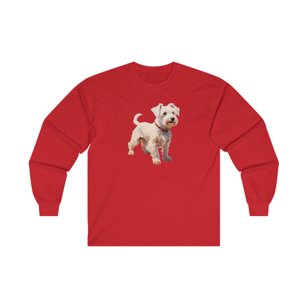 Sealyham Terrier  Unisex Classic Cotton Long Sleeve Tee