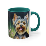 Yorkie #3 11oz Ceramic Accent Mug