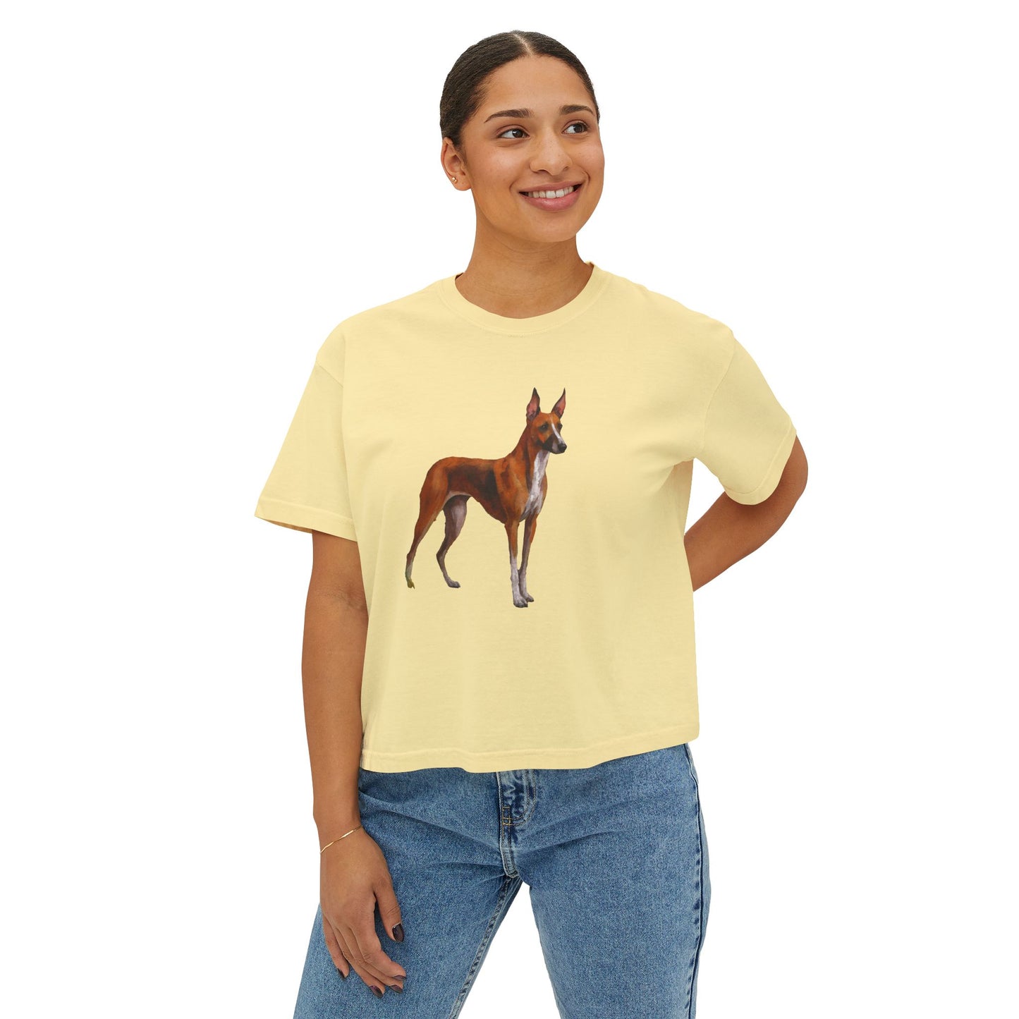 Azawakh Women's Oversized Boxy Tee