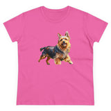 Australian Terrier Women's Midweight Cotton Tee