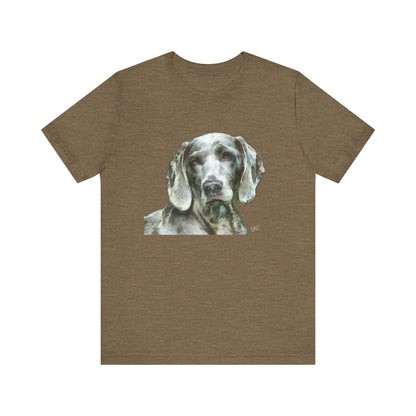 Weimaraner 'Greyson' Unisex Jersey Short Sleeve Tee