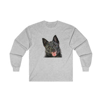 Schipperke - Unisex Cotton Long Sleeve Tee