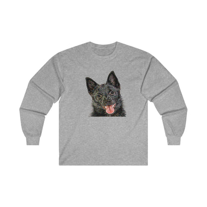 Schipperke - Unisex Cotton Long Sleeve Tee