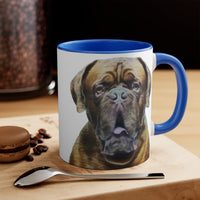Dogue de Bordeaux Ceramic Accent Coffee Mug, 11oz