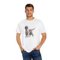 English Setter #4 - Unisex Garment-Dyed T-shirt