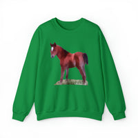 Horse 'Contata' Unisex 50/50 Crewneck Sweatshirt