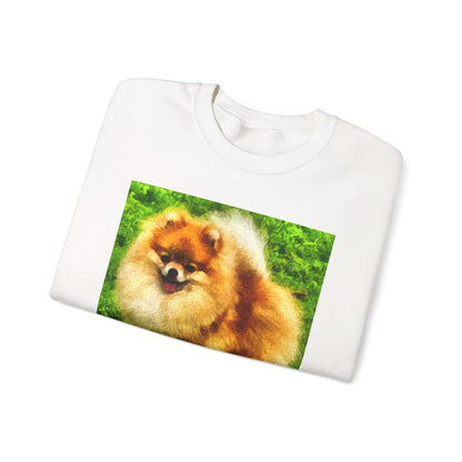 Pomeranian 'Pom Pom' Unisex Crewneck Sweatshirt