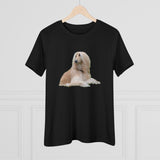 Afghan Hound Women's Relaxed Fit Cotton Tee