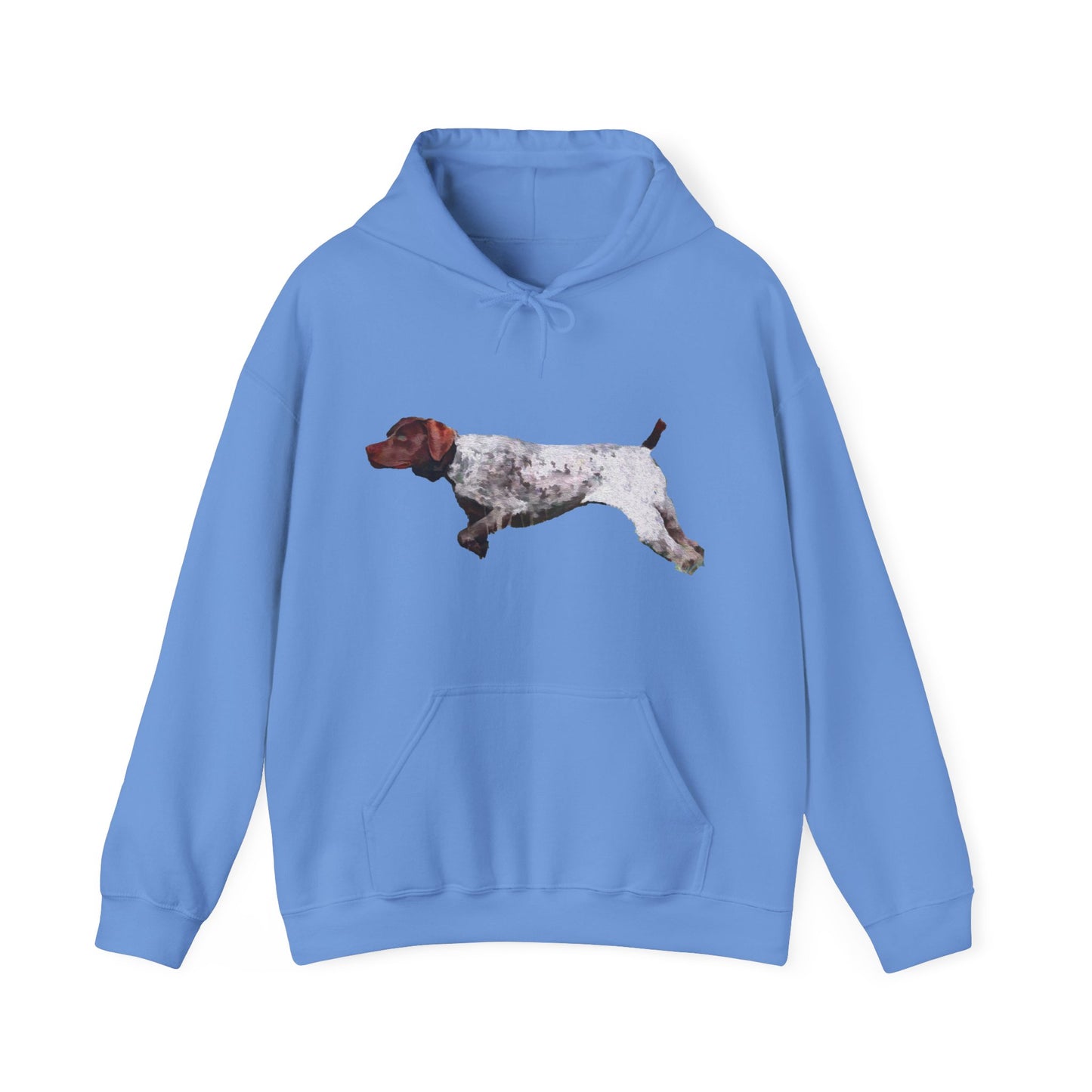 German Shorthaired Pointer 'On Point' Unisex 50/50 Hooded Sweatshirt