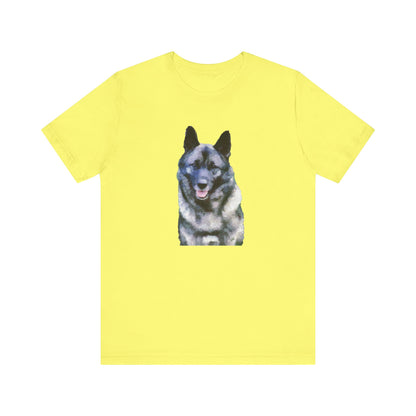 Norwegian Elkhound - Unisex Jersey Short Sleeve Tee