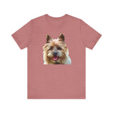 Cairn Terrier  -- Unisex Jersey Short Sleeve Tee