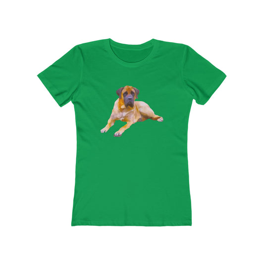 Mastiff 'Maury' - Women's Slim Fit Ringspun Cotton T-Shirt