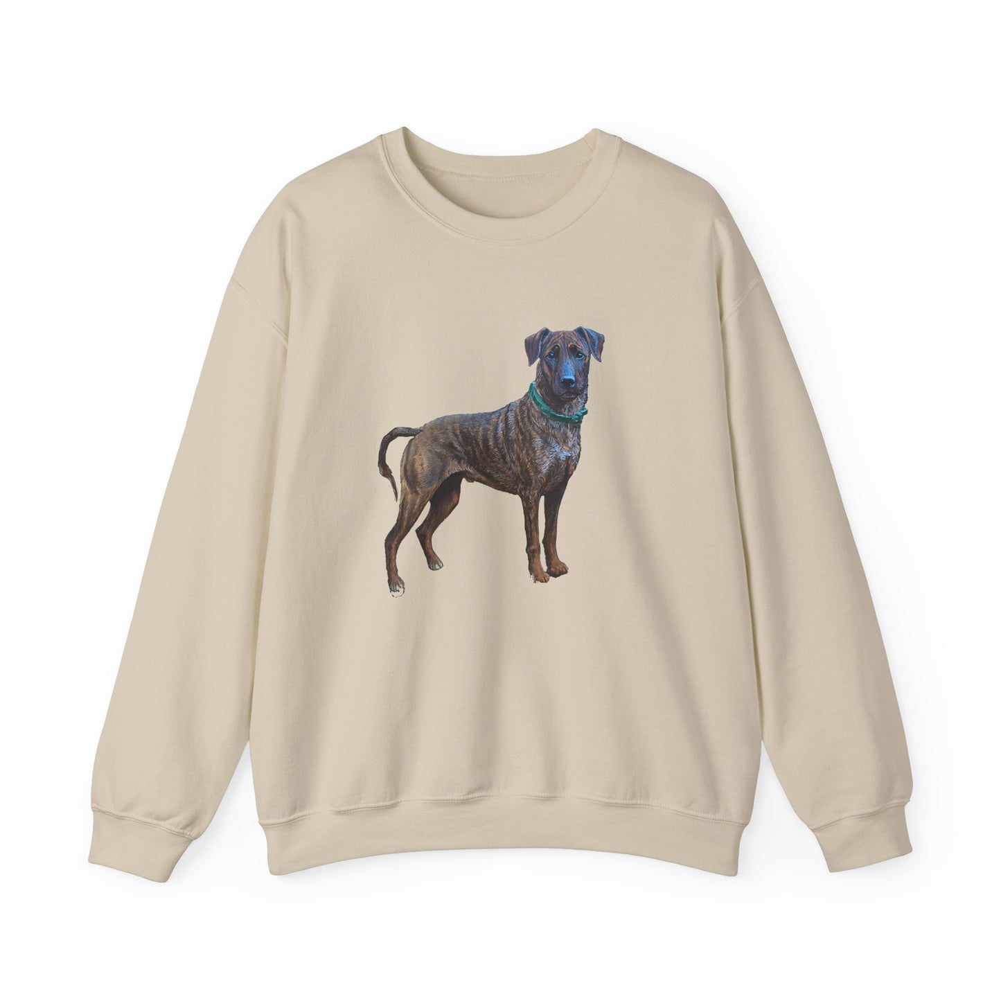Treeing Tennessee Brindle Unisex 50/50 Crewneck Sweatshirt