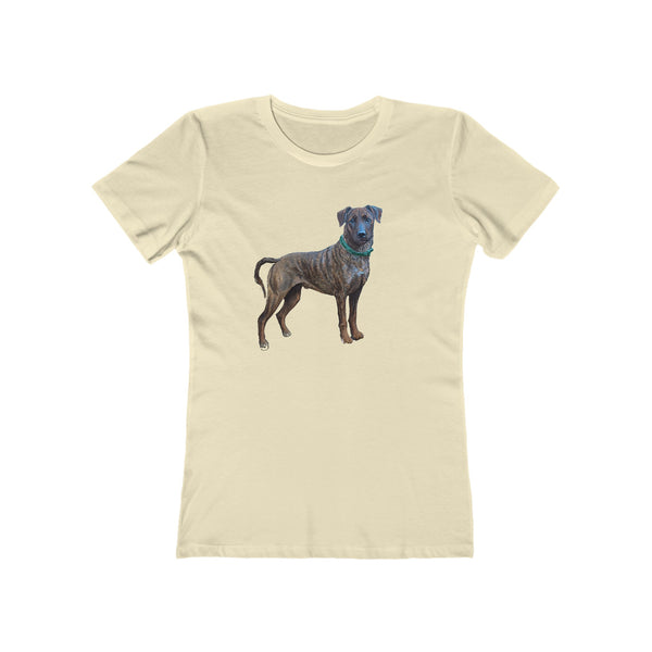 Treeing Tennessee Brindle  -  Women's Slim Fit Ringspun Cotton Tee