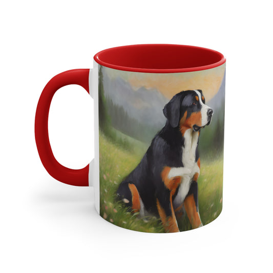 Greater Swiss Mountain 11oz Ceramic Accent Mug